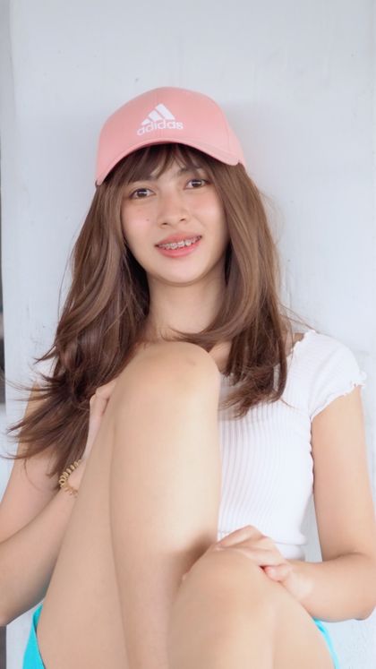 Maming มะมิ้ง ใส่หมวก หน้าสวย