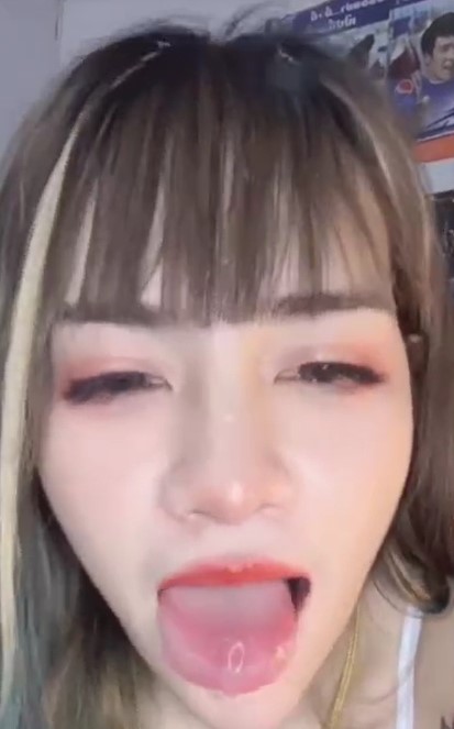 น้ำ ดาวTiktok ว่าวให้เสร็จ ก็กลืนกินน้ำรักไปอึกใหญ่ เสียงอย่างเสียว Panid_Nam